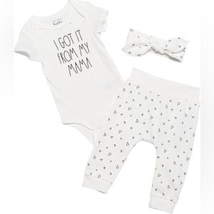 Rae Dunn Baby 3 Piece Set